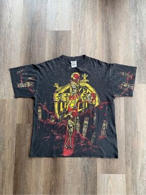 1991 Slayer Seasons In The Abyss T-Shirt (L)